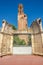 View at the ruins church of Cordeliers in Toulouse - France