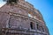 View of ruins of Colloseum, Rome, Italy