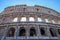 View of ruins of Colloseum, Rome, Italy