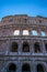 View of ruins of Colloseum, Rome, Italy