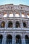 View of ruins of Colloseum, Rome, Italy