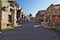 View of the ruins of Ercolano, destroyed by the Vesuvius.