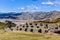 View of the ruins of the fortress of Saqsaywaman in Cusco, Peru