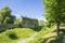 View of the ruins of the Haapsalu Castle  Estonia