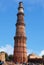 View of ruins of the historical complex Qutub Minar