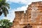 View on ruins of the Hospital of St. Nicolas of Bari, Santo Domingo, Dominican Republic. Close-up.