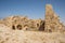 View at the ruins of Kerak castle in Jordan