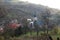 View from Ruins of Lednica castle to Lednica village, Slovakia