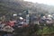 View from Ruins of Lednica castle to Lednica village, Slovakia