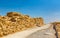 View on ruins of Masada fortress - Judaean Desert, Israel