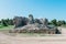 View of the ruins Mayan ruins of Mexico