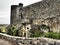 A view of the ruins of an old castle Harlech-Wales