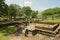 View of the ruins of the Sacred city in Anuradhapura, Sri Lanka.