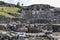 View of the ruins of the Tambomachay in Cusco, Peru