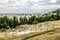 View of the ruins of the theater Dionysus at the Acropolis in Athens