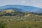 View of rural alpine village in Slovenia