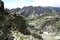 View from Rysy peak in Tatry mountains