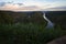 View of the Saar loop in Saarland