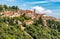 View of Sacred Mount of Varese is the symbol of the city of Varese.