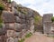 View of Sacsayhuaman, Inca ruins in Cusco or Cuzco town