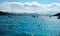 View of sailboats at Waikawa bay. Picton,New Zealand