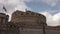 View Saint Angel Castle in a cloudy winter day