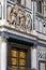 View of Saint Mary cathedral doors in Florence on October 19, 2019