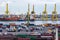 View of Saint Petersburg Cargo Harbor