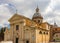 View on the Saint Rocco church in Rome