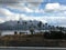 View of Sakurajima Volcano from road in Kagoshima Kyushu island