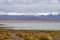 View of the Salar de Chalviri near Termas de Polques hot springs, Bolivia. Landscape of the Andean highlands of Bolivia