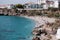 View of the Salon beach in Nerja