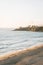 View of Salt Creek Beach and cliffs, in Dana Point, Orange County, California