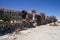 A view of the Salt desert in the Bolivia - Salar de Uyuni â€“ Landscape