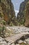 View of The Samaria Gorge