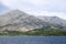 View of  Samothraki island in Greece from the sea