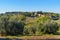 View of San Donato in Poggio. Chianti region. Tuscany. Italy
