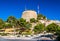 View of San Fernando Castle in Alicante, Spain