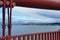 View of San Fransisco from the Golden Gate Bridge