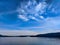 View of the San Juan Islands from the Anacortes Ferry in Washington