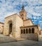 View of San Martin church in the old town of Segovia, Spa