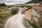 A view of San Millan de la Cogolla village, La Rioja, Spain