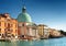 View of the San Simeone Piccolo, Venice, Italy