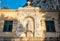 View of Sanctuary of Saint Rosalia with the holy cave on top of Monte Pellegrino in Palermo, Sicily.