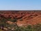 View of the sandstone domes at Kings Canyon