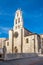 View at the Sant Lesmes Church in the streets of Burgos in Spain