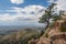 View of Santa Fe New Mexico from Atalaya Mountain