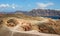 View of Santorini and Nea Kameni