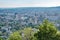 View of Saratov, Russia from Sokolovaya Mountain - southwesterly direction