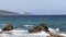 View of Sardinia coast with Castelsardo